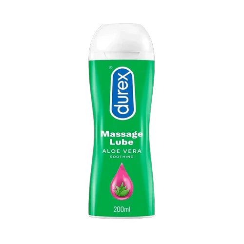 Durex Massage Lube Aloe Vera Gel, 200ml
