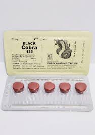 Black Cobra 125mg Tablets (Sildenafil)