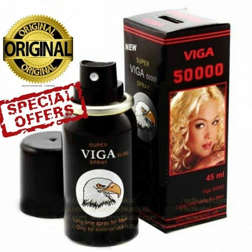 Original New Viga 50000 Men Delay Spray With Vitamin-e From Germany